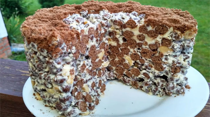Вкусный торт без выпечки за 5 минут Вкусный торт без выпечки за 5 минут
